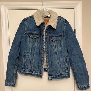 Levi's Denim Jacket with Sherpa Lining